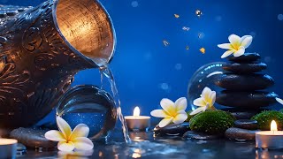 Mind Cleanse Retreat 🌿 Moss Stones, Candlelight & Zen Water Flow
