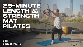 25-Minute Lengthen & Strengthen Muscle Intensity Mat Pilates | WundaCore Resistance Ring