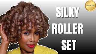 Step by Step Roller Set for Full, Bouncy Curls