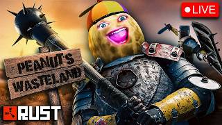 🔴LIVE | RUST | KING of the KNIGHTS OF THE BUNGUS | Peanut's Wasteland | SLUR SATURDAY | #BUNGULATE