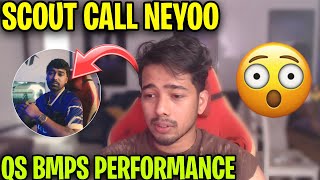 Scout call Neyoo 😱 React on Announcement 🚨 Reply BMPS Performance ✅