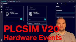 TIA Portal: PLC Simulation Hardware Events (PLCSIM S7-1500 V20)