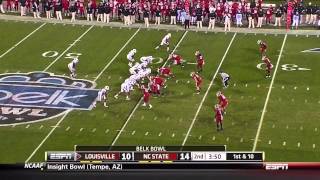 Markus Kuhn vs Louisville Belk Bowl