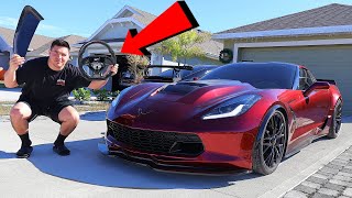 Last Mods for the C7 Corvette - IT IS COMPLETE!! *Carbon Fiber Steering Wheel & MORE!*
