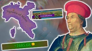 Milan Is The ULTIMATE PLAYING TALL Country In EU5