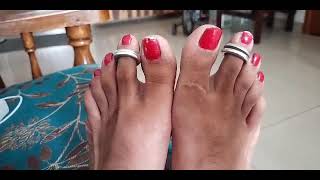 indian aunty toe 4