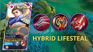 I USE THE STRONGEST BUILD, MAKING ALUCARD INVINCIBLE! MOBILE LEGENDS!!!
