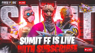 Free Fire Live Streaming 🛑 Sumit Ff With For Ending #freefire #sumitff