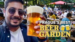 BEER GARGENS in PRAGUE (in ENG) • #Prague #5Things #BeerGarden #czechrepublic #vkvlogs #praguecity
