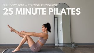 25-Minute Full-Body Pilates Workout: Tone, Strengthen & Energize