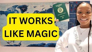 How I Travel The World With Nigerian Passport (Copy & Paste My Strategy) | IT WORKS LIKE MAGIC