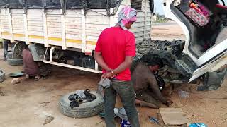 Ashok Leyland partner 4 wheel hub service