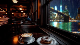 BROOKLYN CAFE Ambience | Relax, Focus, Study with a Cozy Background (Music On/Off)