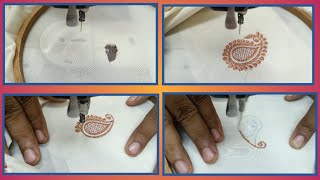 Damage Cloth Repair Embroidery || जले हुए कपड़े पर डिज़ाइन || Rizwan Embroidery