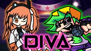 [FNF] - Diva but Rei sing it (+Skin)