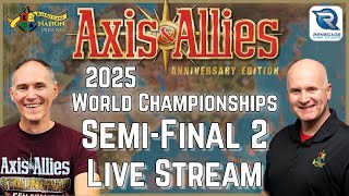 Live Stream - Axis & Allies 2025 World Championships - Semi-Finals 2 from Gen Con