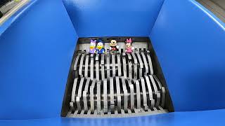 Shredding MICKEY MOUSE Finger Puppets