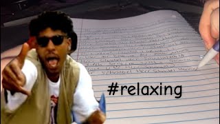 WRITING ASMR!!! (custom for herr schnabel)