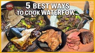 The 5 Best Ways to Clean & Cook Duck & Goose | Rough Cooking Recipe (HOW TO Compilation)