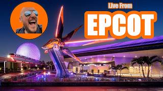 🔴LIVE EPCOT Flower & Garden Festival! Rides, World Showcase & Snackies