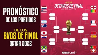 EL PRONOSTICO DE LOS 8VO DE FINALES DEL MUNDIAL QATAR 2022