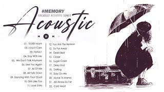 Old Acoustic Love Songs - Greatest Hits Love Songs Acoustic Cover - A Litle Romantic Memory Playlist