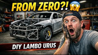 This Guy Built a Lamborghini Urus at Home… From Scratch