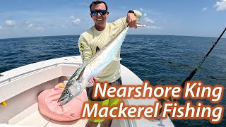 Nearshore King Mackerel Fishing off Jacksonville, Florida