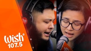 Zia Quizon and Robin Nievera cover "The Scientist" (Coldplay) LIVE on Wish 107.5 Bus