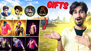 Will International Free Fire YouTubers Give Me Rare Items 😱? Garena Free Fire