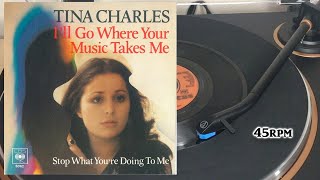 Tina Charles - I'll Go Where Your Music Takes Me, 1977, CBS - S CBS 6062, Vinyl, 7", 45 RPM,