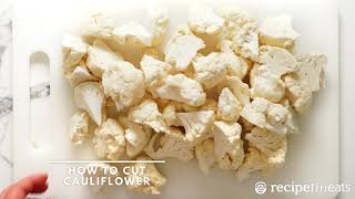 How to Cut Cauliflower (with less mess)