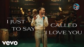 Prince Royce - I Just Called to Say I Love You (Track 12 - Official Video)
