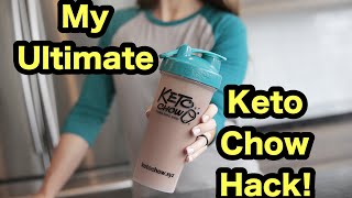 My ULTIMATE Keto Chow Hack For Weight Loss 😱