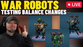 War Robots Time Drops Live Stream | New titan Sirius war robots