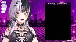 Shiori Novella 1st Unarchived Karaoke  Rock Concert Galore with a Goth Vtuber