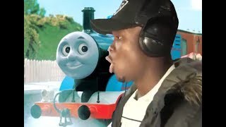I put thomas the tank engine music under "man's not hot's" song