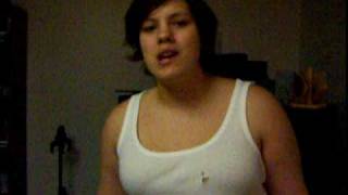 Megan singing This Is Me by Demi Lovato