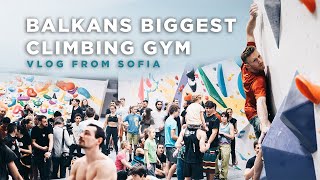 Balkans Biggest Climbing Gym - Vlog from Jakob Schubert visiting Sofia