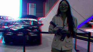 The Playboy car at the 2010 OC auto show in 3D