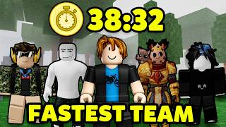 I Played With the #1 Speedrunning Team in 99 Nights In The Forest…