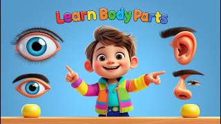 Body Parts Song for Kids 🎶 Learn & Move!