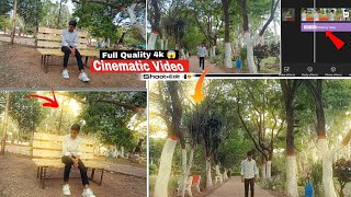 Cinematic Sad Walk & Text Lyrics Video Editing Capcut | Trending Cinematic Reels Shoot Tutorial