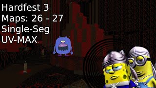 Hardfest 3 Maps (26 -  27) UV-MAX [DOOM II]