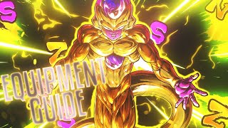 Dragon ball legends S/Z Rank Equipment Guide