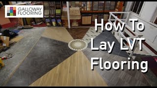 How To Lay a Luxury Vinyl Tile - Circular Design