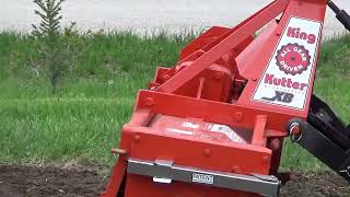 How to setup a new 3 point tiller King Kutter
