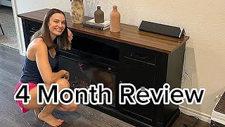 ALLSTAND 70'' Fireplace TV Stand Review - 4 Months Later!