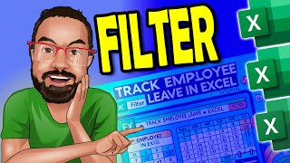 Track Leave in Excel – FILTER Formula Tutorial