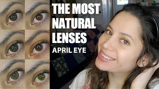 BEST Natural Colored Contacts For Brown Eyes | AprilEye Contacts Review